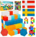 Stator Mágneses Építőkockák 3D Kockák Színes Mágnesek 68 Db (Z3089)