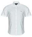 Ralph Lauren Rövid ujjú ingek CHEMISE COUPE DROITE EN OXFORD UNIE Fehér EU M