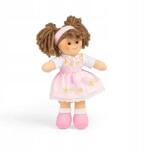 Bigjigs Toys Rose Puha baba rózsaszín ruhában Rongybaba BigJigs (BJD007)