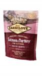 CARNILOVE Lazac pulykával Száraz macskaeledel 400g