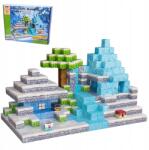  Mágneses építőkockák 200 db-os Építőkészlet 3D blokkok 2 db emberke (78865)