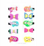  Sellő Hajcsat Szett Masnis Hajtű 10 Db-os