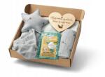 Swanstore Ajándékdoboz: Törölköző, ölelés, pelenka és só- zöld (5906112655297)