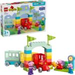 LEGO® DUPLO® Peppa malac - Vonatozás Nagypapival (10466)
