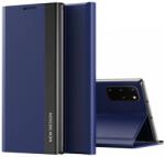 Wooze Silver Line oldalra nyíló tok Samsung Galaxy S25 Edge sötétkék (TS13040)