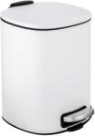 WENKO Alassio szemeteskosár 5 l fehér 24779100 (24779100)