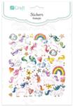 DALPRINT 31 darab unikornis dekoratív matrica szett, DALPRINT, Többszínű (564914)