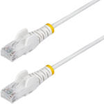 StarTech N6PAT150CMWHS hálózati kábel Fehér 1, 5 M Cat6 U/UTP (UTP) (N6PAT150CMWHS)