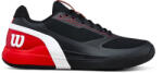 Wilson Rush PRO 5 Black/Red Férfiteniszcipő EUR 42 2/3