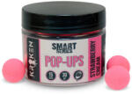 Kraken Baits Smart Series Strawberry Cream Fluo Pink Pop Ups fluo lebegő bojli 15mm (K-SMPSC15)