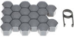 Carmotion Kerékanya kupak - kerékcsavar kupak grafit szűrke 19 mm-es csavarvédők 20 db - Carmotion