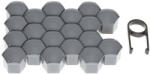 Carmotion Kerékanya kupak - kerékcsavar kupak grafit szűrke 21 mm-es csavarvédők 20 db - Carmotion