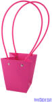  Virágtáska kicsi trapéz - Pink - imidekor - 460 Ft