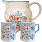 BögreManufaktúra Hajnali Vadvirág Kanna + 2db Angol Bögre AKCIÓ