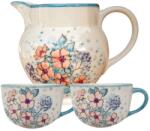 BögreManufaktúra Hajnali Vadvirág Kanna + 2db Jumbó Bögre AKCIÓ