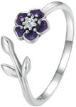 BeSpecial Inel argint reglabil floral (IZT0244)