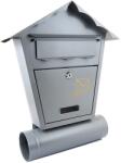 Damech Cutie postala, Damech, cu loc pentru ziar, gri, format B5, 37x10.5x46 cm (SD2TG) - edanco