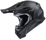 Pull-In Negru mat solid Cască Moto Motocross ECE 22.06 1350gr 245-9003200 (245-9003200)