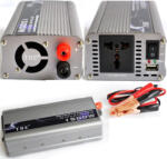 Factory TBE Invertor Auto Modificat Sine Wave 1500W pentru Convertirea 12V DC în 220V AC cu 1xUSB ARA-TBE1500W (ARA-TBE1500W)