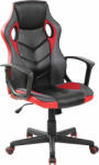 Wood Well BF7700 Scaun Gaming Din piele ecologică Roșie (ΕΟ599,1)
