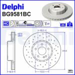 DELPHI Disc frana DELPHI BG9581BC (BG9581BC) - fixbox