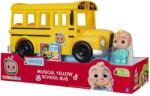 Jazwares - Autobuz scolar cu cantec si figurina JJ (CMW0015) Figurina