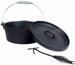 Wertcraft Ceaun cu capac din fonta pentru gratar Wertcraft KY545ZT, negru, dimensiuni 25x10 cm (mst-KY545ZT) Ceaun