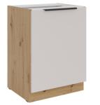 Lempert Niki 42 konyha 60 D 1F BB kasmír/ artisan tölgy