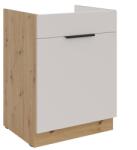 Lempert Niki 42 konyha 60 ZL 1S BB kasmír/ artisan tölgy