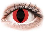 Gelflex Crazy Lens Cat Eye Red 2 buc fara dioptrie