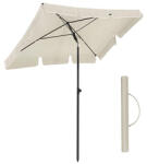 SONGMICS Téglalap alakú balkon napernyő 180 x 125 cm, bézs (GPU180M01)