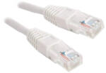 XtendLan patch kábel Cat5E, UTP - 0, 5m, fehér (eladó 10 db) (PK_5UTP005white)