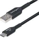 StarTech USB2AC30CMBK USB 2.0 0, 3 M USB A USB C Fekete USB kábel (USB2AC30CMBK)