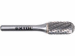 Extol EXTOL industial turbómaró, rotormaró, Méret: ⌀12×25mm, szár 6mm, keresztfogazás volfrámkarbid (vídia) (8703725)