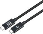 Conceptronic ETTA04B20 USB4 Gen 3x2 2 M USB C Fekete USB kábel (ETTA04B20)