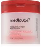 medicube Red Succinic Acid Peeling Pad hámlasztó kendők a problémás bőrre 70 db