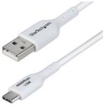 StarTech USB2AC2MNCWHE USB 2.0 2 M USB A USB C Fehér USB kábel (USB2AC2MNCWHE)