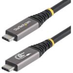 StarTech CC3M20GUSB4CX USB4 Gen 2x2 3 M USB C Fekete USB kábel (CC3M20GUSB4CX)