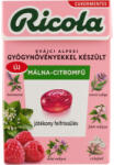 Ricola svájci gyógynövény cukormentes cukorkák mála-citromfű ízesítéssel - 40 g
