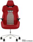Thermaltake ARGENT E700 Design by Studio F. A. Porsche gamer szék piros-fekete GGC-ARG-RBLFDL-01 (GGC-ARG-RBLFDL-01)