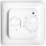 WENTOREX Control FE-4 manuális fali termosztát szobahőmérséklet és padlóhőmérséklet szenzorral (16A) (RTC70.36-W) - ecoheat