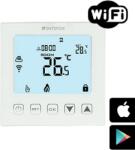 WENTOREX Control FE-3 WiFi érintőgombos szobatermosztát padlóhőmérséklet érzékelővel elektromos padlófűtéshez (16A) (HY603WE-1WiFI-16A-W) - ecoheat