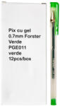 Forster Set 12 pixuri cu gel Forster 0.7 mm, Verde (SD-6166/VERDE-12)