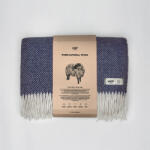  HOP DESIGN gyapjú takaró - RURU (sötétkék)