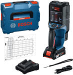 Bosch EXPERT 3D Falszkenner D-tect 18V-200-17C L-BOXX-ban (1x2, 0 Ah Akku + töltő) (mélység 200mm)