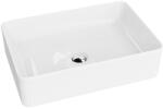 Lavita Vesi pultra ültethető mosdó 50x34 cm, fehér 5900378358275 (5900378358275)