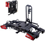 inSPORTline Vonóhorogra szerelhető kerékpártartó inSPORTline Trekan 2 Elektro - két kerékpárhoz, görgős szerkezet, billenthető mechanizmus (28160)