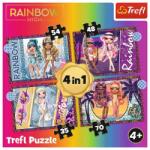 Trefl Trefl: Rainbow High puzzle - 4 az 1-ben (34614) - jatekbolt
