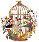 Galison 64806 - Bouquet of Birds - 750 db-os Shaped puzzle (64806)