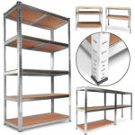  Nagy teherbírású csavarmentes polc 90x40x180 cm (26100)